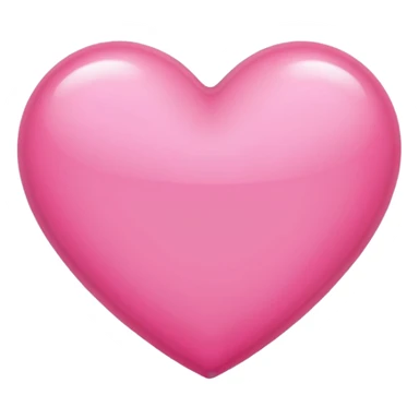 Pink beautiful shining heart  sticker