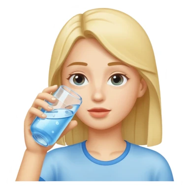drinking water sticker