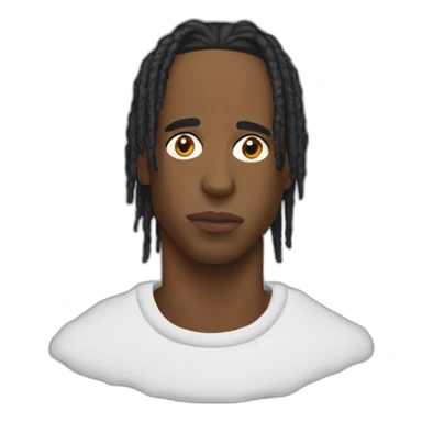 travis scott as eagle sticker