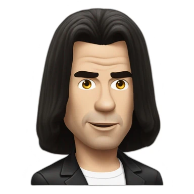 John travolta pulp fiction sticker