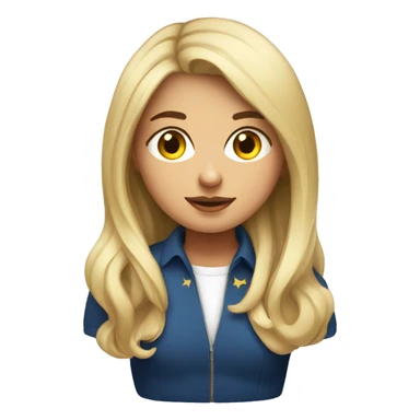 serbian blong girl sticker