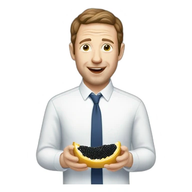 zuckerburg-eating-caviar sticker