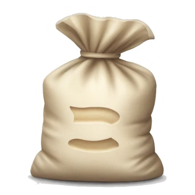 bag of flour sticker