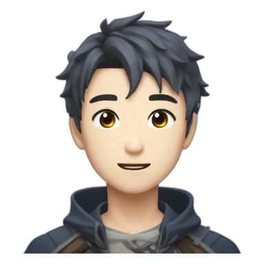 Xiao genshin Impact sticker