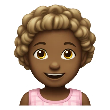 Baby girl happy  sticker