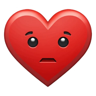 Minecraft half heart emoji sticker