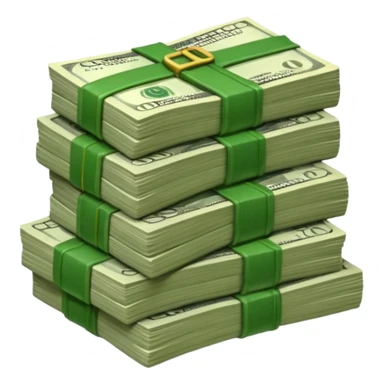 Millions of dollars sticker