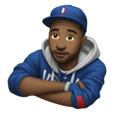 French rapper jul sticker