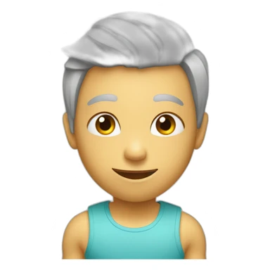 un coeur fitness sticker