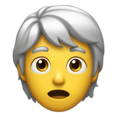 Low key surprised sticker