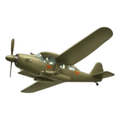 Avion de chasse sticker