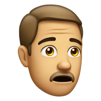 Side eye crying sticker