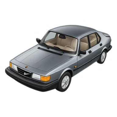 Saab 9000 sticker