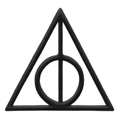 Deathly hallows sticker