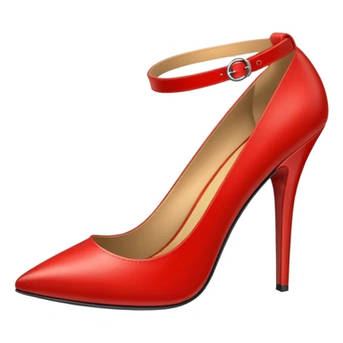 red high heels sticker