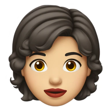 America Ferrera face sticker