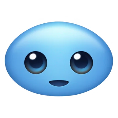 Myrtille bleu clair sticker