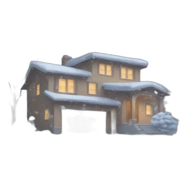 snowfall sticker