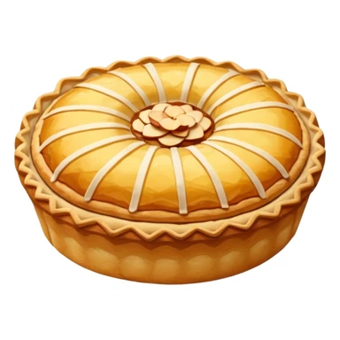frangipane galette des rois fève sticker