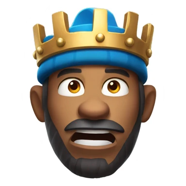 Create a vibrant and dynamic emote featuring the Royal Giant from Clash Royale. sticker