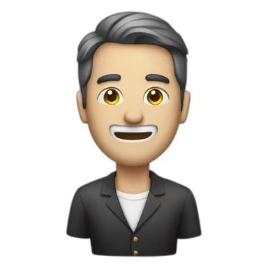 man-mask-bag-of-money sticker