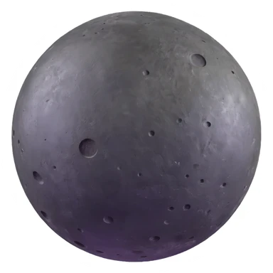 planet Mercury with craters sticker