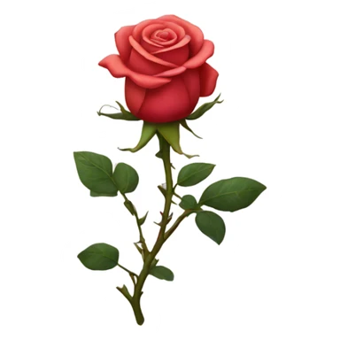 Rose sticker