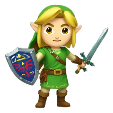 Link zelda sticker