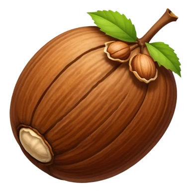 Hazelnut sticker