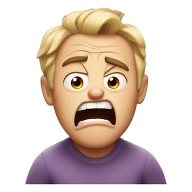 Anger from inside out sticker