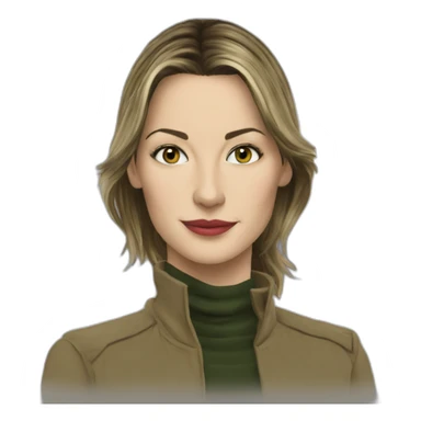 Sandrine Voillet Paris TV series 2007 sticker