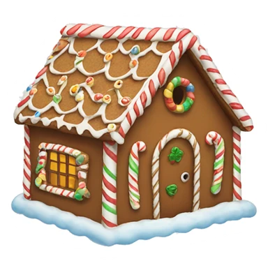 gingerbread house sticker