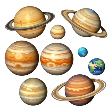 Aline all the planets sticker
