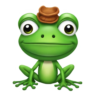 Frog with Scorpio sticker