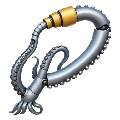 robot tentacle arm sticker