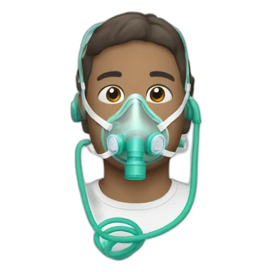 oxygen mask sticker