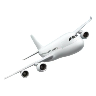 airplane in the sky sticker