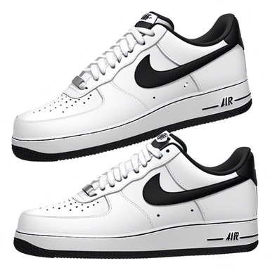 Nike airforce 1 low  sticker