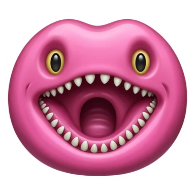 lamprey mouth  sticker