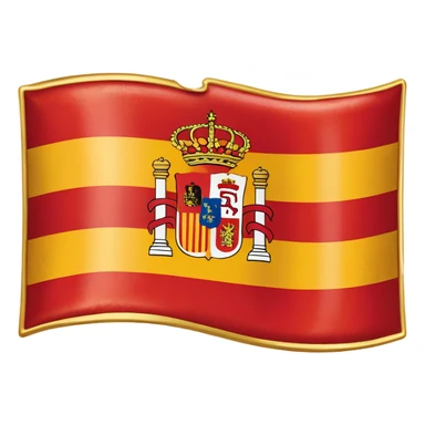 1550 spanish empire flag sticker