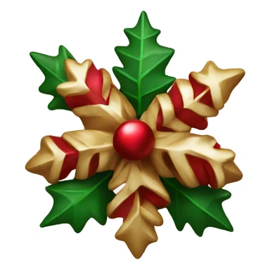 Christmas decoration sticker