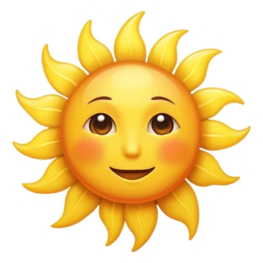 Sun nice sticker