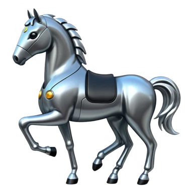 Scifi horse sticker