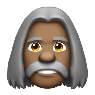 Big chungus caveman sticker