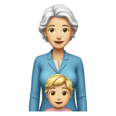 Maman sur son pere sticker