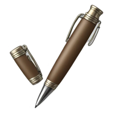Pen transparent bg sticker