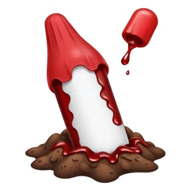 tampon + blood droplet + poopoo sticker