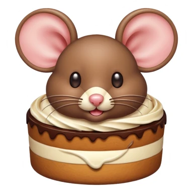 mouse dessert" sticker