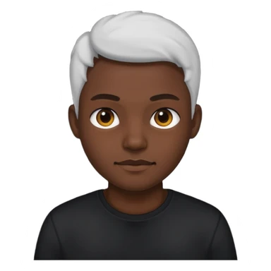 ⁶🤷🏾‍♂️⁷ change color of the shirt to black  sticker