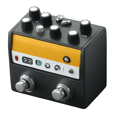 overdrive pedal sticker